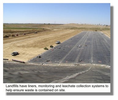 Landfill liner example image