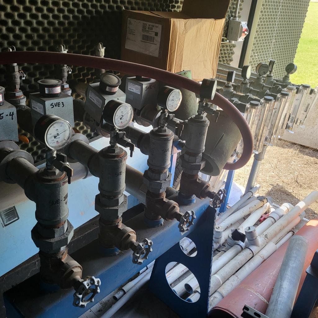 Last Site -  IIS# 46179,  7.5 HP, 3PH-motor, Gardner Denver Sutorbilt Model 4L-Rotary Lobe, AS rated 40 SCFM @ 8PSIG @ 1500' Elevation