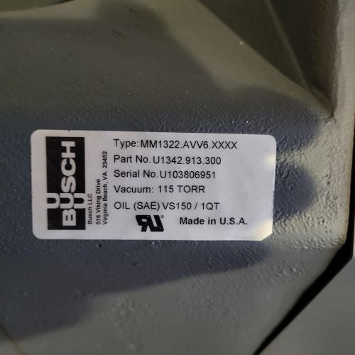 15-HP, 3PH, 230/460V blower tag