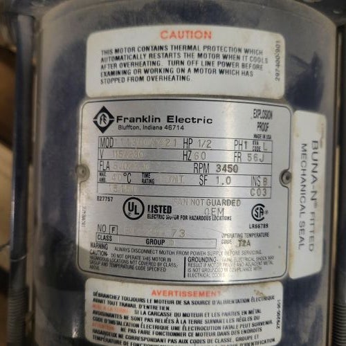 image of motor spec plate