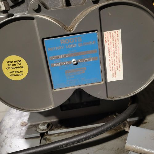 image of blower spec plate