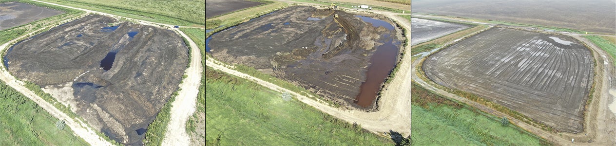 Images of AltEn facility before, during and after consolidation