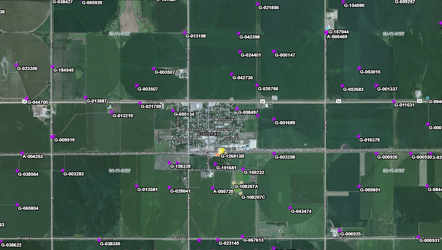Groundwater Wells Map
