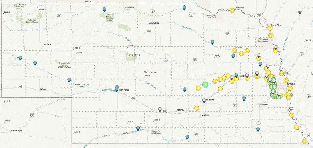 Ice Jam Map