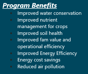 text box displaying program benefits