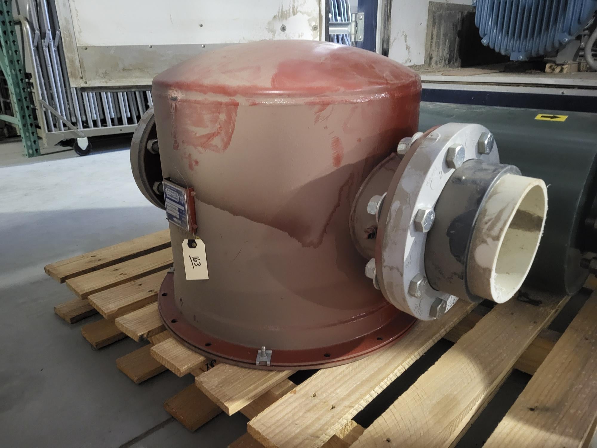 6" inlet/outlet, supports included filter