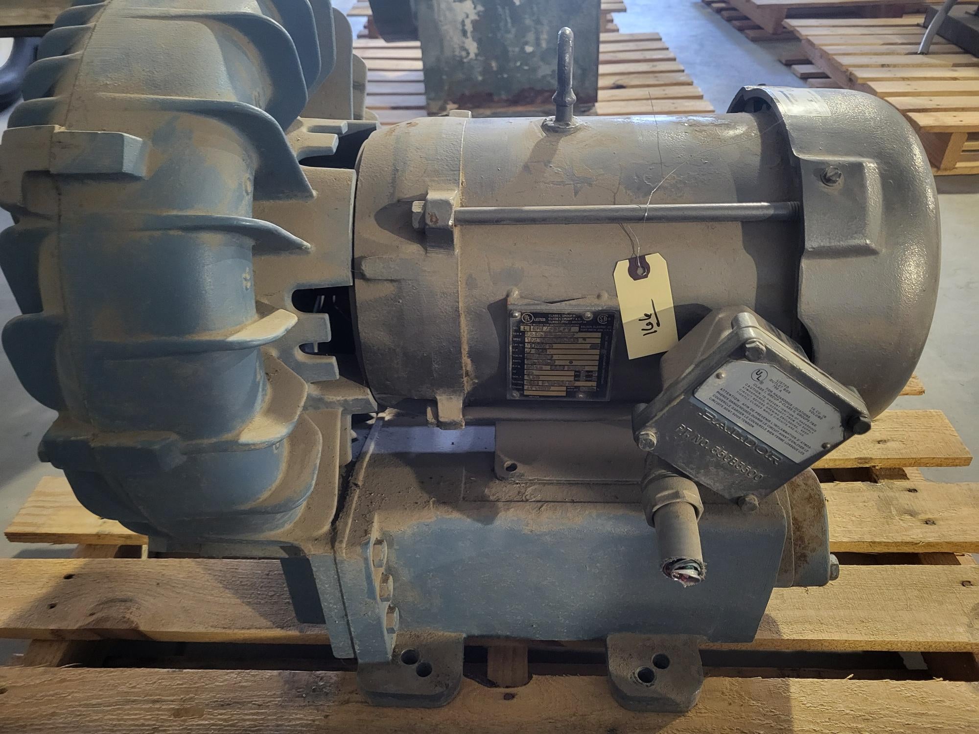 7 1/2HP, 3PH, 230V Rotron blower