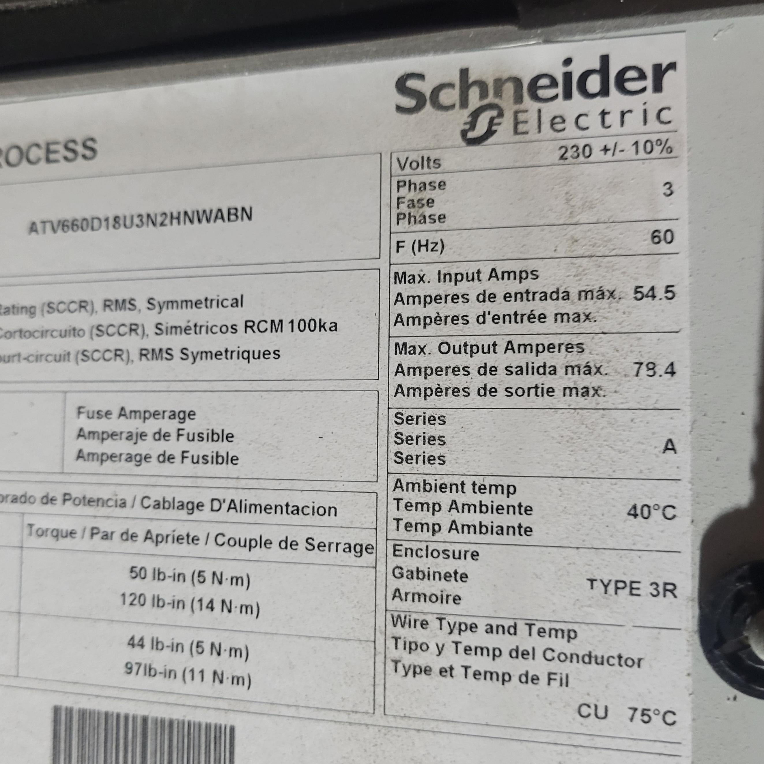 ATV660-18.5kW/25HP-460V