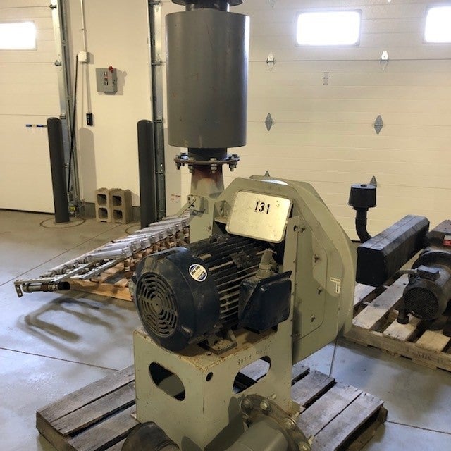 Fan w/ 40-HP, 230/460V, 3 PH, Marathon Electric Motor w/ Silencer centrifugal fan