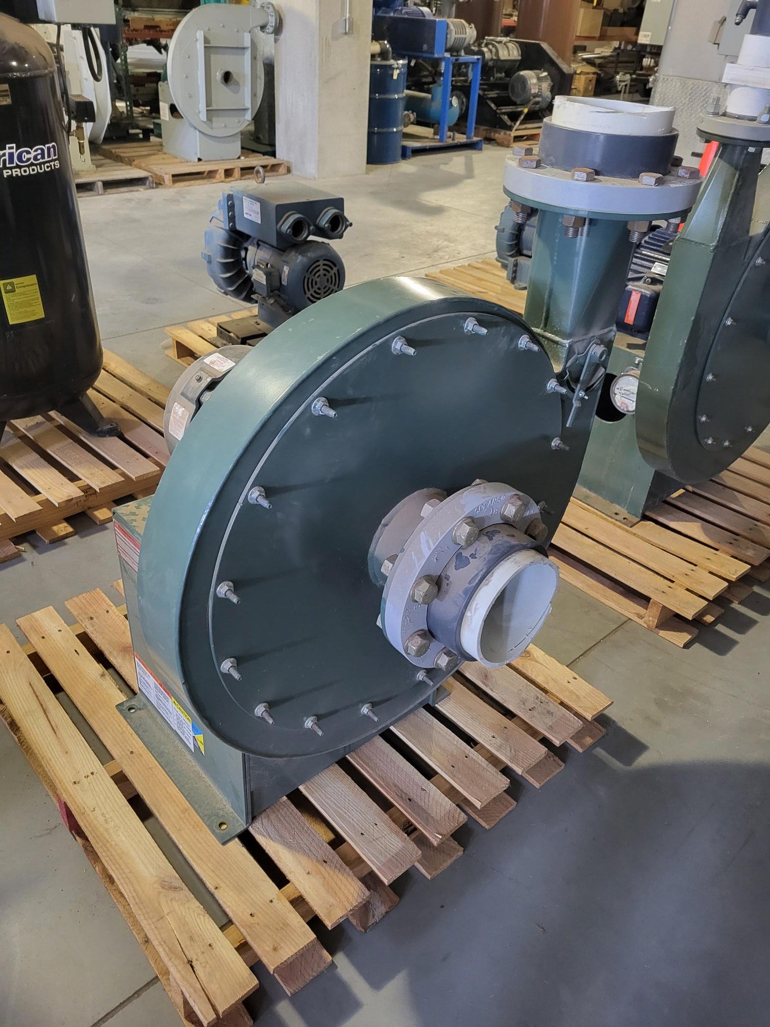 7 1/2HP, 230V, 3PH centrifugal fan