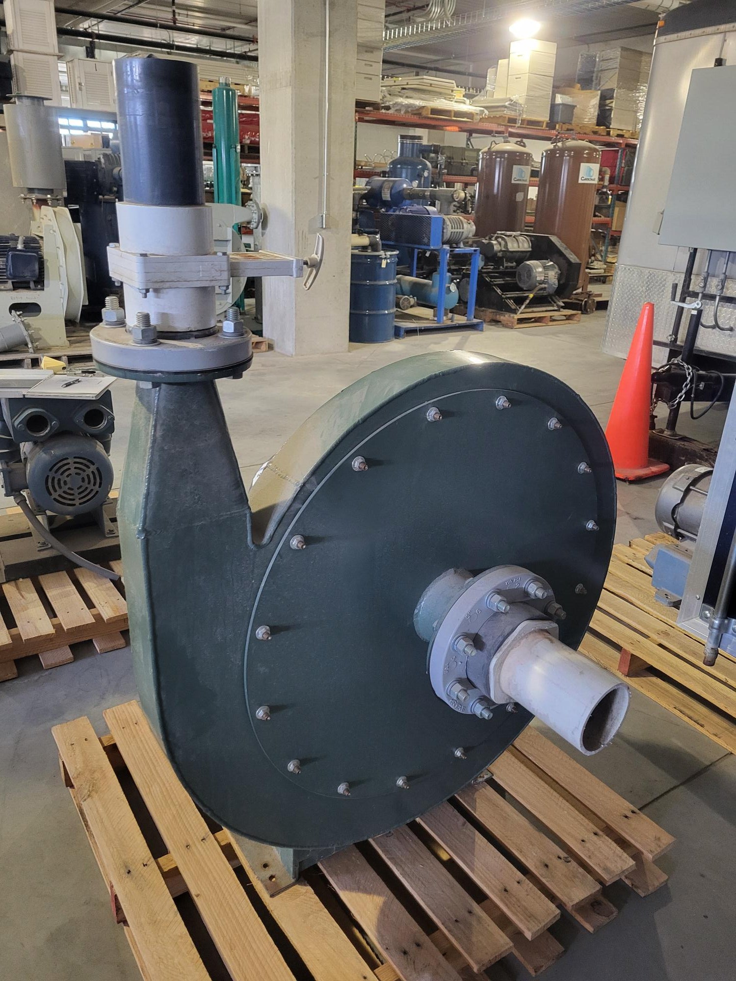 7 1/2HP, 230V, 3PH centrifugal fan