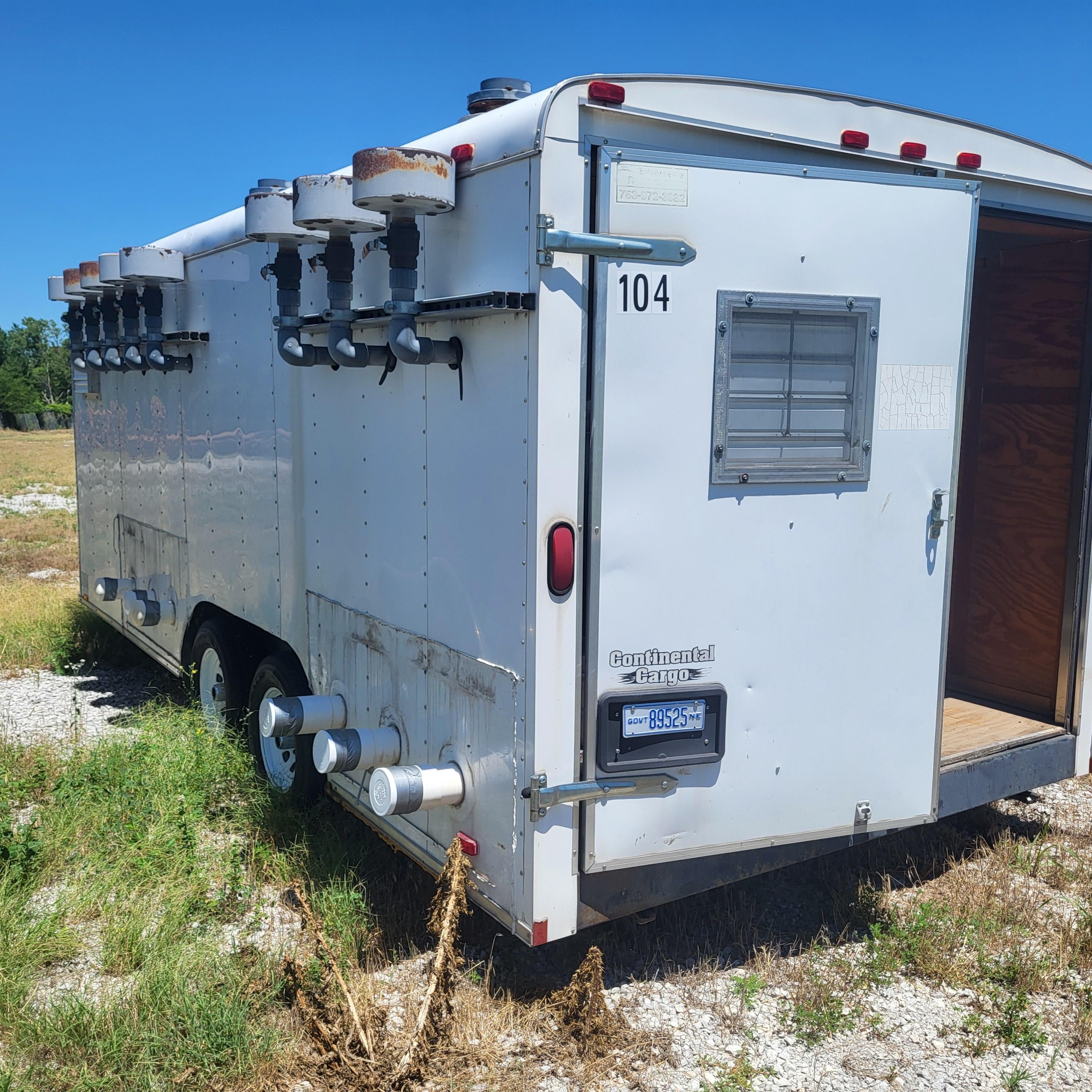 2 radial blade 10-HP, 230/460V, 3PH Blowers, 2x air/water seperators; Last Site IIS# 97816