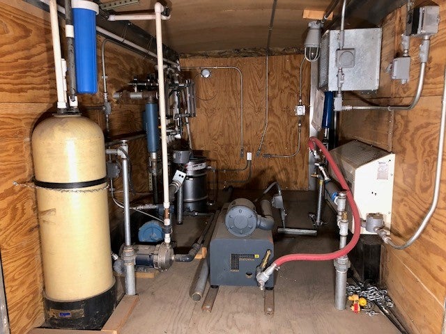 Compressor - Busch Mink MM 1104, Blower - 0.5 HP, Last Site IIS# 9733