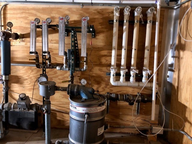 Compressor - Busch Mink MM 1104, Blower - 0.5 HP, Last Site IIS# 9733