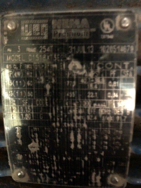 5HP, 3PH Ametek Rotron, 5HP, 3PH Marathon Powerex Oilless Scroll Compressor, Tank, XP Fan, Self Contained Job Box w/Control Panel