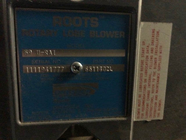 5HP, 3PH Ametek Rotron, 5HP, 3PH Marathon Powerex Oilless Scroll Compressor, Tank, XP Fan, Self Contained Job Box w/Control Panel