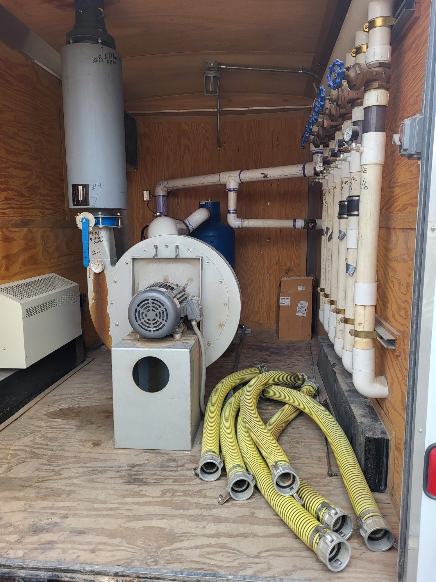 Last Site IIS# 8702; 7 1/2-HP, 3-PH, Centrifugal Fan Blower