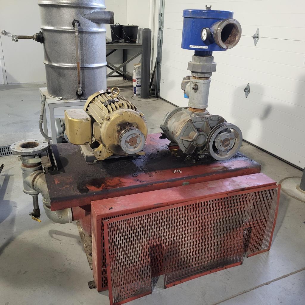 Rotary Lobe w/ 25-HP, 3-PH, 230/460 V