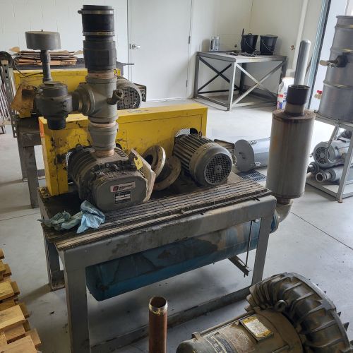 5HP, 3PH, Teco motor on Rotary Lobe