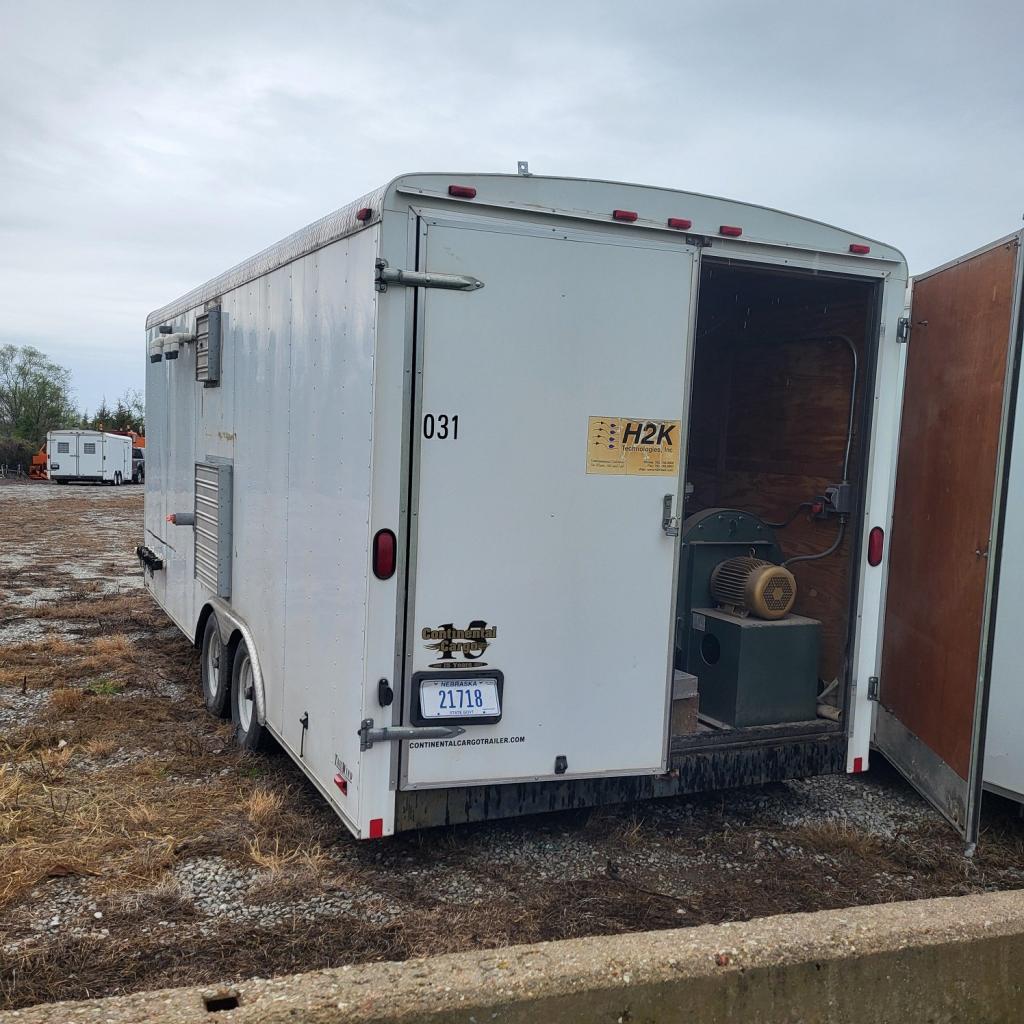 Rotron (Model# EN858BA72WL) 7.5HP, 3PH; Busch MM1322.AP03.WBJK w/7.5 HP, 3PH motor, came from IIS# 23038