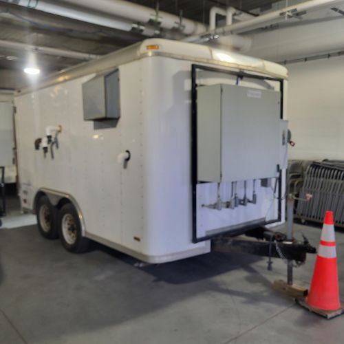 Image of exterior of system trailer