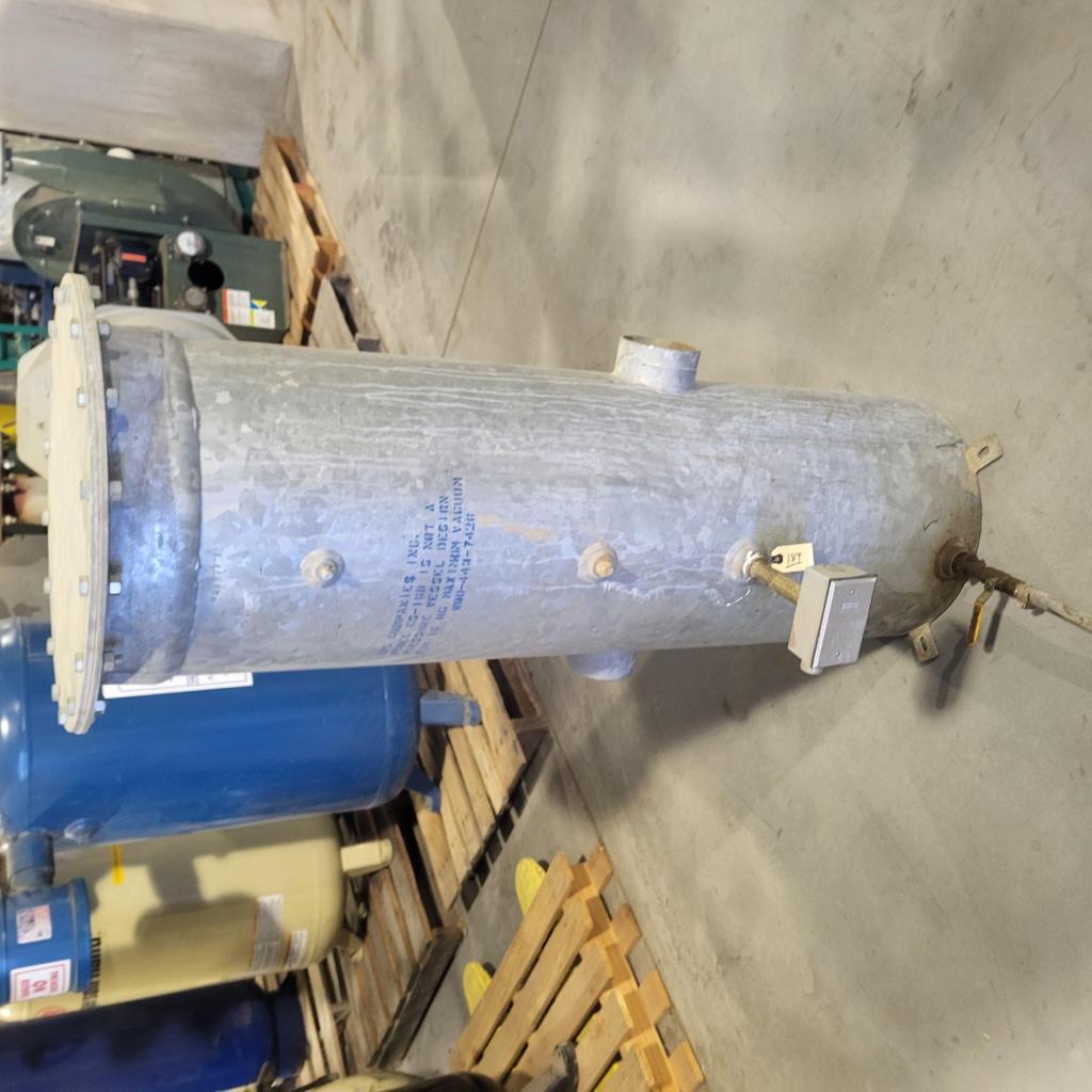 Galvanized Steel KO Tank w/ 4" inlet/outlet