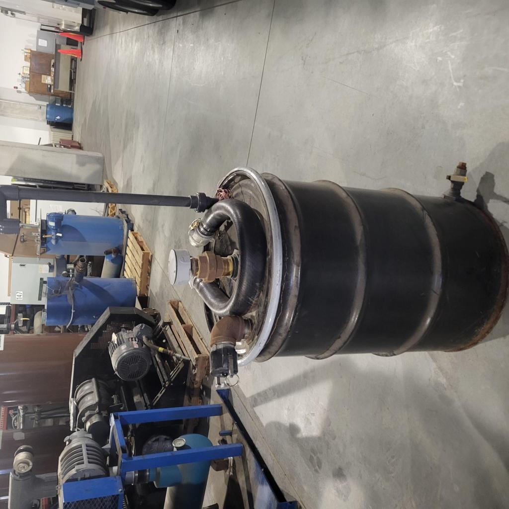 55-Gallon KO Tank w/ 2" Inlet/Outlet