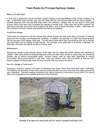 Examples of Approved Trash Racks