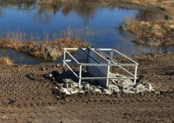 inadequate dam trash rack